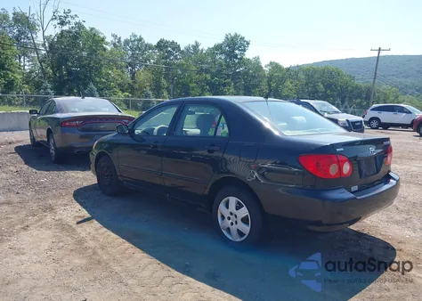 2005 Toyota Corolla Le из США, поврежденный, VIN 2T1BR30E55C424105
